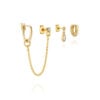 סט עגילים רז