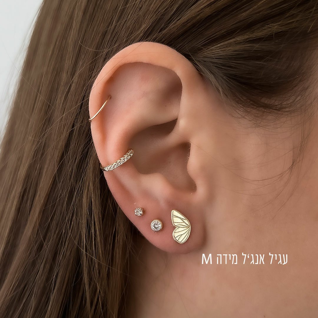 עגילי אנג'ל M
