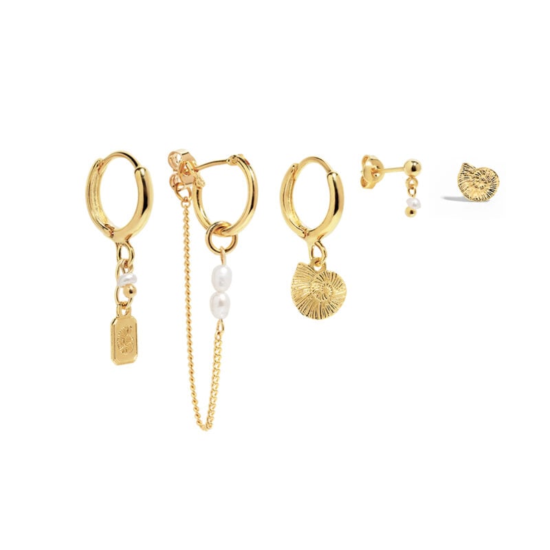 סט עגילי ריף