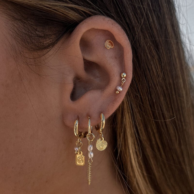 סט עגילי ריף