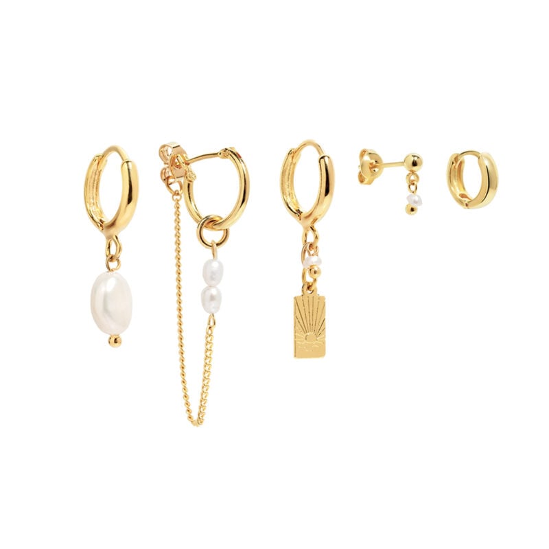 סט עגילים סאנסט